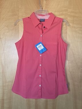 Columbia PFG Harborside Woven Sleeveless Shirt Medium NWT